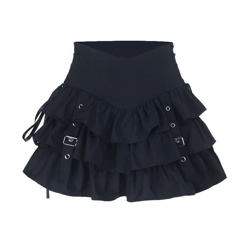 Women's Gothic Bell-Sleeve Halter Top