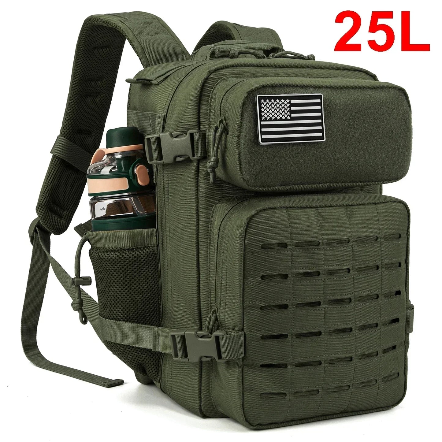 Apex Ritual – タクティカルMOLLEバックパック 25L/45L – ミリタリースタイル ジム＆アウトドア ハイキングリュックサック