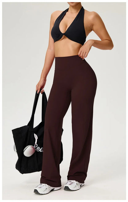 Women's Workout Wide-Leg High-Waist Leggings