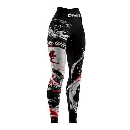 Apex Ritual – Women's Mock Neck MMA Compression Rash Guard – 4-Way Stretch BJJ & Boxing Rashguard