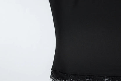 Women's Y2K Lace Patchwork Pink T-Shirt