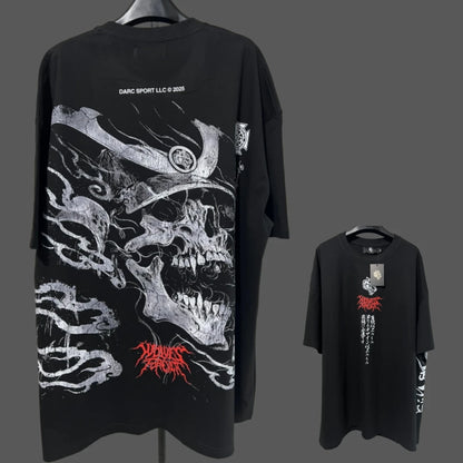 Apex Ritual – アニメプリント メンズクルーネックTシャツ – ゆったりカジュアル フィットネストレーニング コットンTee