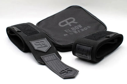 Apex Ritual – Elbow Wraps Fitness Straps – Gym Weightlifting Crossfit Deadlift Brace Bands (1 Pair)