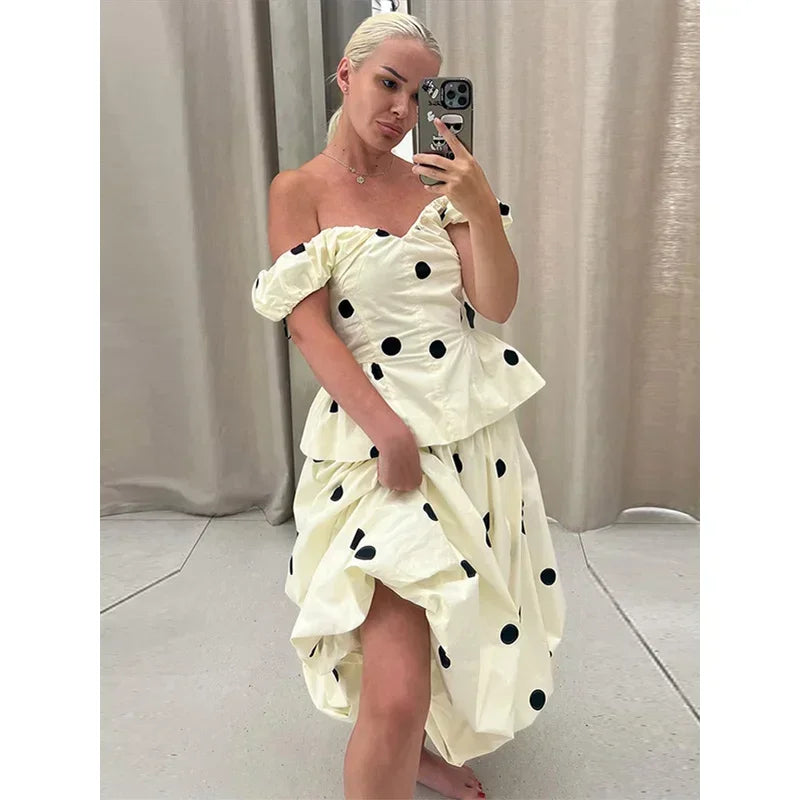 Vintage Polka Dot Backless Tank Tops Sexy Summer Street Chic Slim Deep V Neck Vest Casual Ruffles Sleeveless Tops Woman 2026