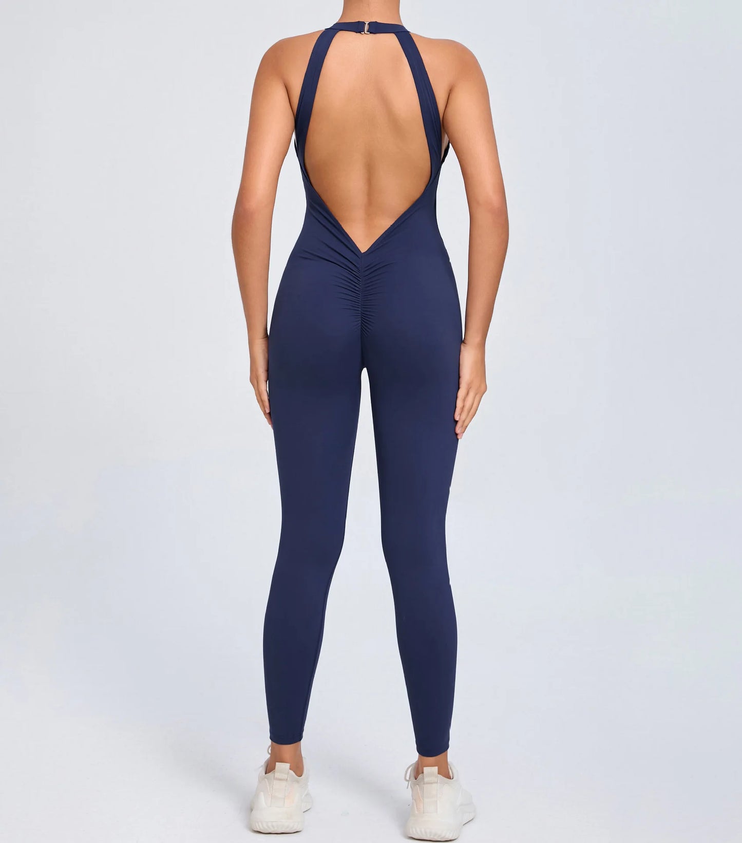 Women's Workout Coffee Jumpsuit