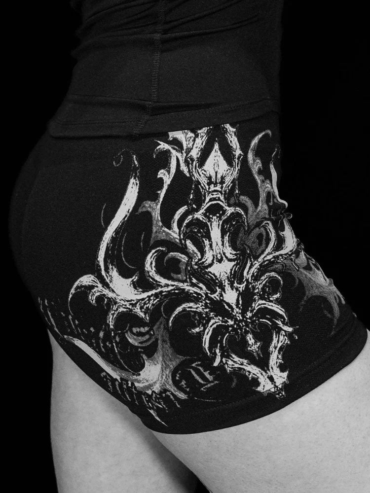 Breathedivinity Seamless High Bounce Running Fitness Yoga Hip Lift Exercise - APEX RITUAL women's shorts