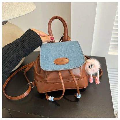 Faionable Retro Commuter Bapa 2023 New Sle Casual Versatile Korean Version Single oulder Bag Soft PU Magnetic Bul...
