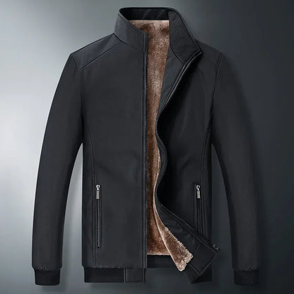 Men Windbreaker Streetwear Winter Fleece Jackets Plus Size 6XL 7XL 8XL Thicken Warm Varsity Jacket Coat For Men Parkas Overcoats
