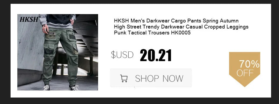 HKSH Summer New Men's Tide Dark Pattern Rose Patchwork T-shirt Trend Loose Fake Two-Piece Design Casual Short Sleeve Tops HK5884