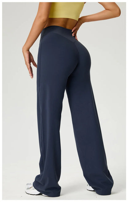 Women's Workout Wide-Leg High-Waist Leggings