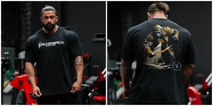 Apex Ritual – オーバーサイズ ジムTシャツ – ゆったり 通気性 ボディビルディング フィットネスTシャツ