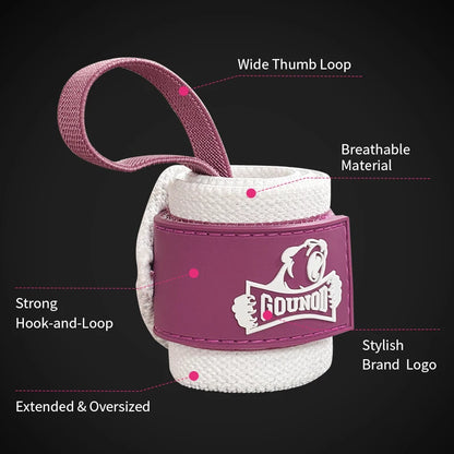 Apex Ritual Weightlifting Wrist Support Brace – Anti-Slip Sweat-Wicking Gym Wrist Wrap