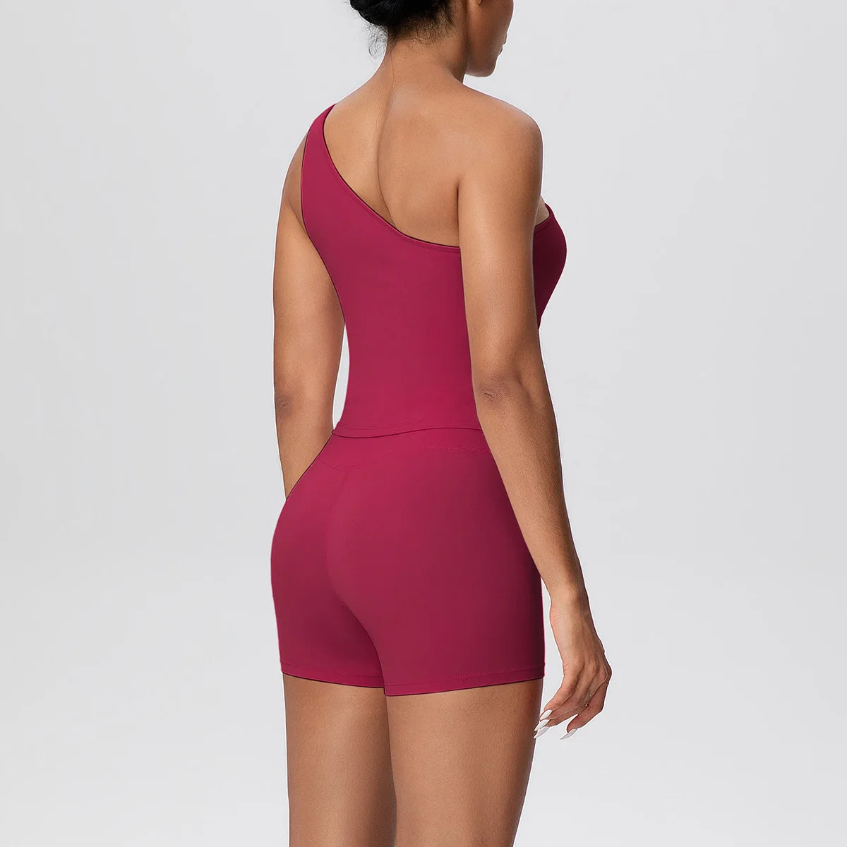 Apex Ritual Women's 2-Piece Sports Set – Push-Up Bra & Shorts