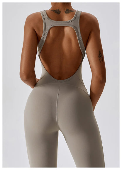 Apex Ritual – Women's One-Piece Gym Jumpsuit – Stretch Sports Bodysuit