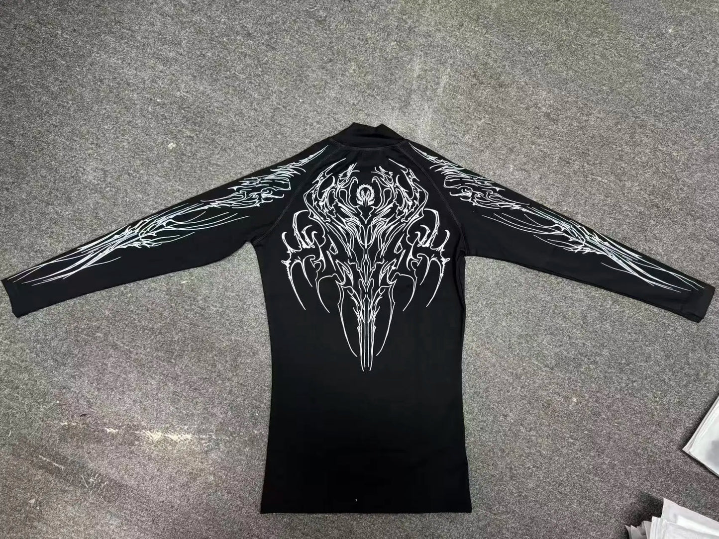Breathedivinity highly elastic compression exercise fitness running compression long-sleeved tight-fitting clothing