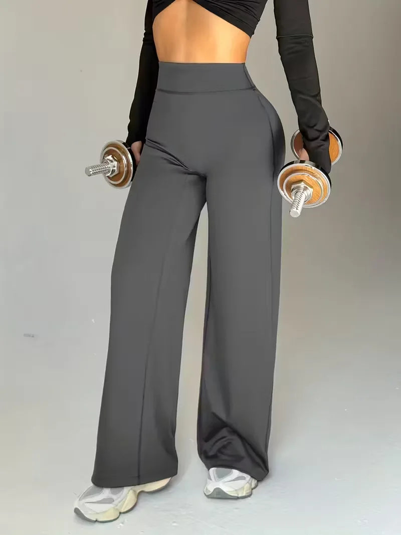 Women's Workout Wide-Leg Slim Fit Yoga Pants