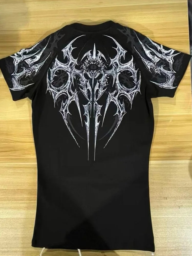 Breathedivinity Fitness Sports T-shirt with High Elasticity and Short Sleeve for Men