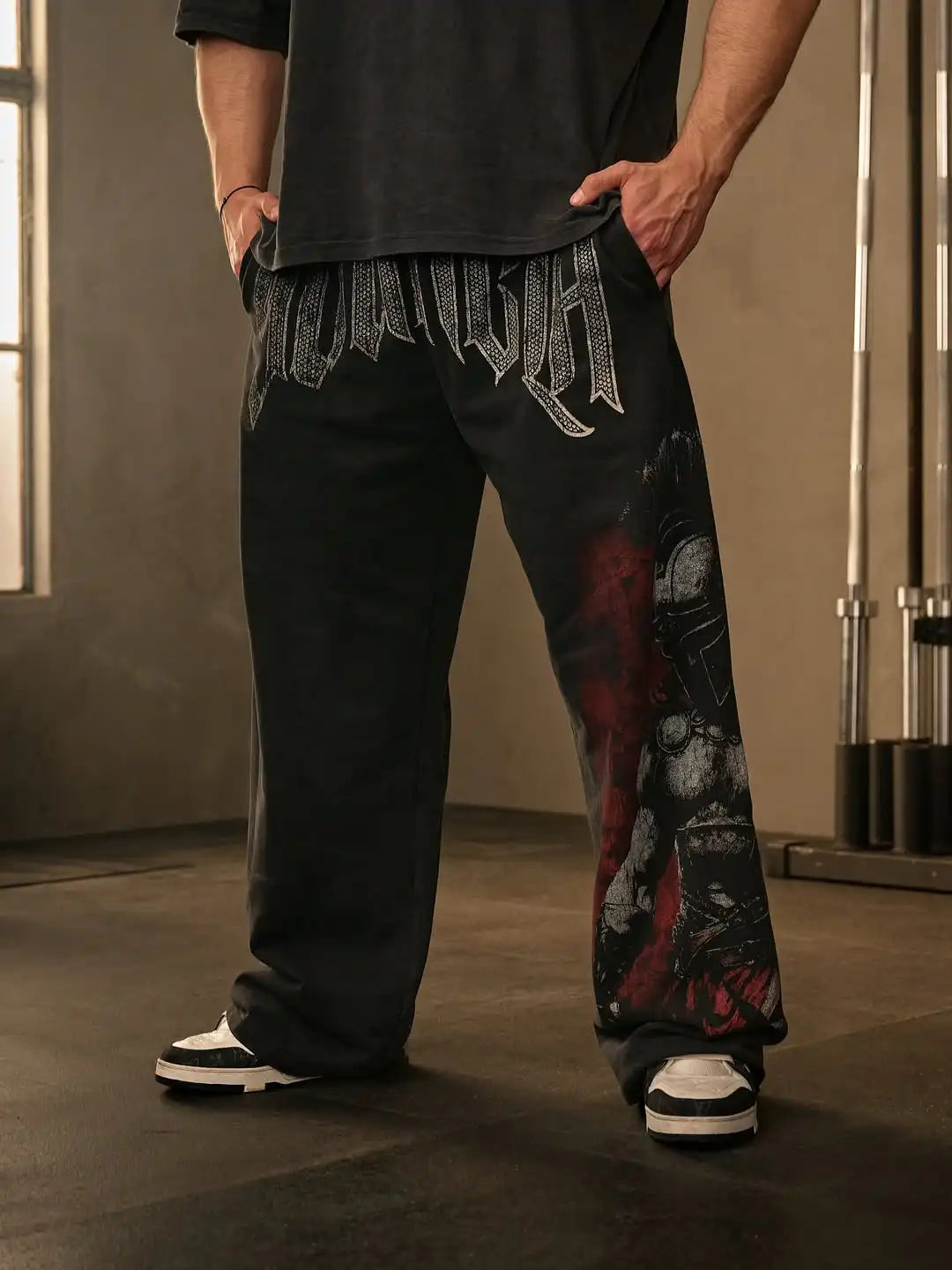 Apex Ritual Men's Cotton Training Pants – Loose-Fit Breathable Joggers