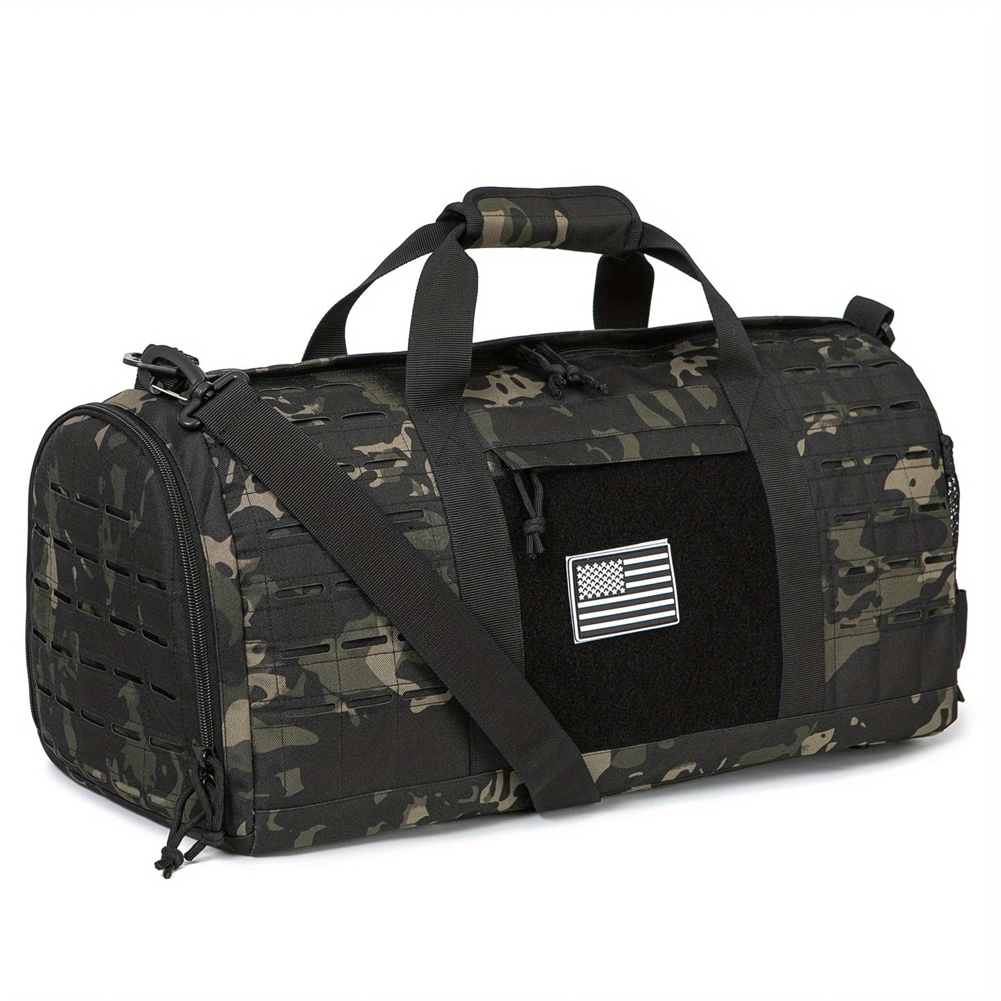Apex Ritual 40L Gym Duffle Bag – Travel Sports Bag with Shoe Compartment
