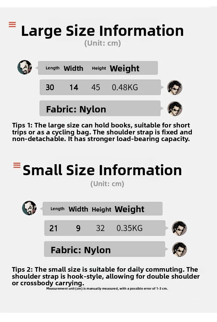 Whale Design Dual Shoulder Backpack Unisex Street Style Cycling Bag Fashionable Student Backpack for Men And Women