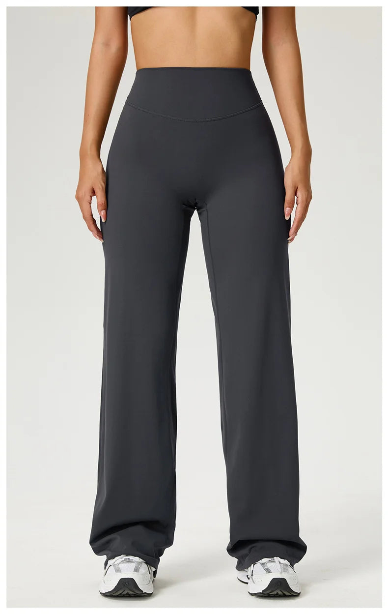 Women's Workout Wide-Leg High-Waist Leggings