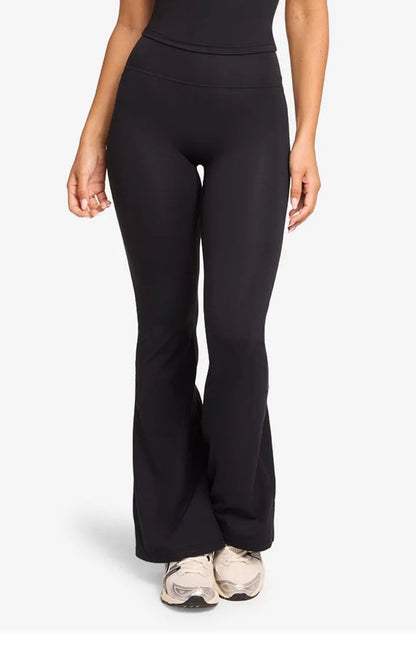 Women's Workout Wide-Leg High-Waist Two-Piece Set