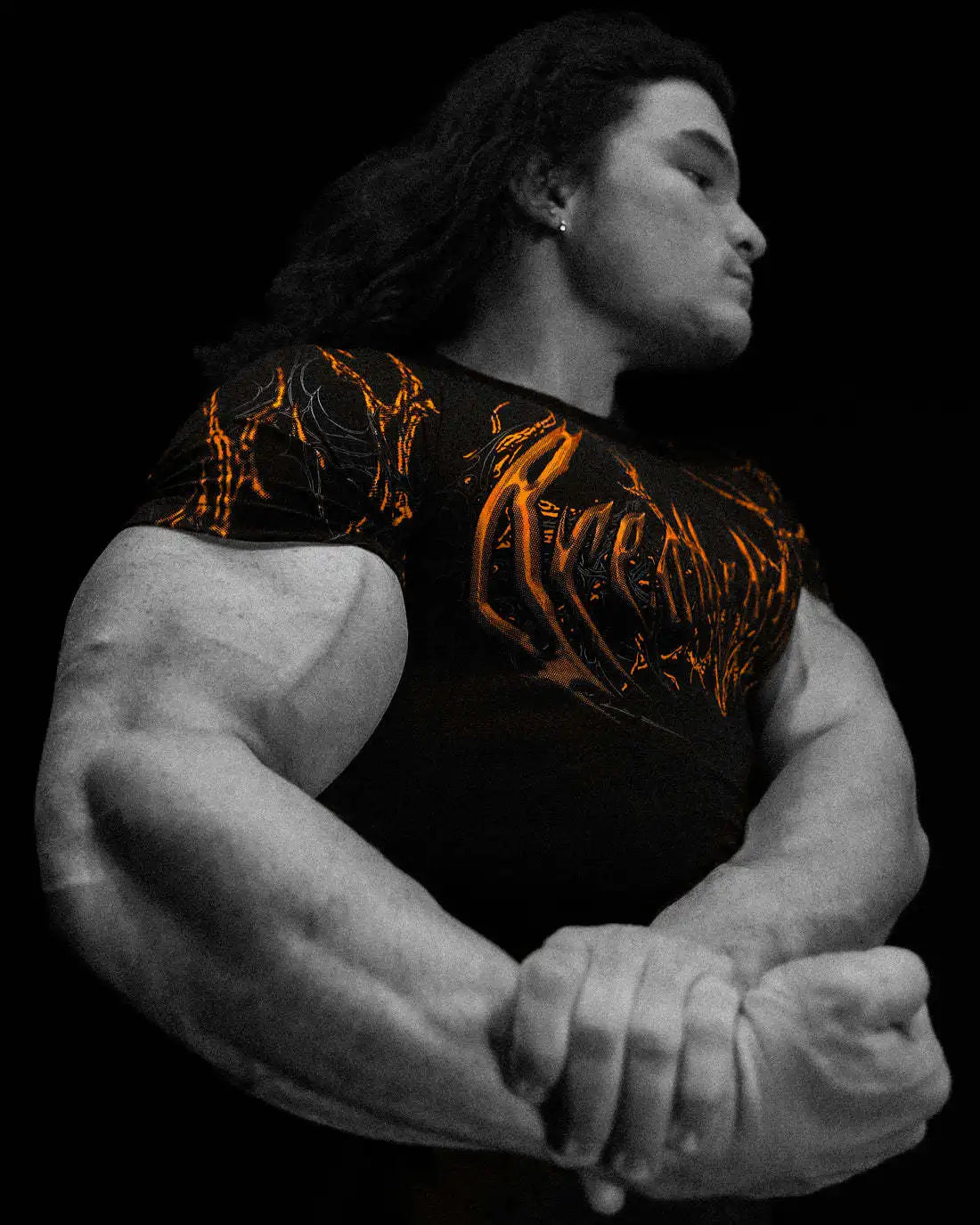 Breathedivinity Fitness Compression High-Elastic Training Short-Sleeved Quick-Dry T-Shirt