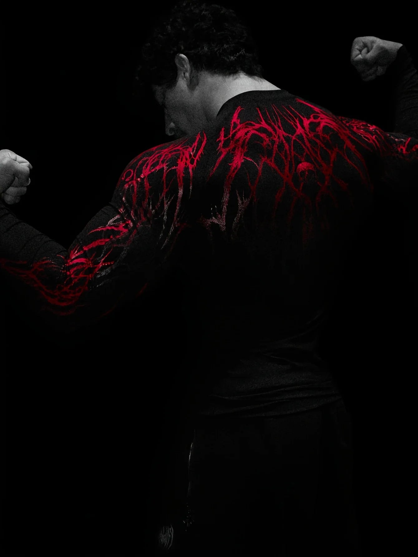 Tight Fitting Long Sleeved T-shirt S-2XL High Elasticity Muscle Fitness - APEX RITUAL men's t-shirts