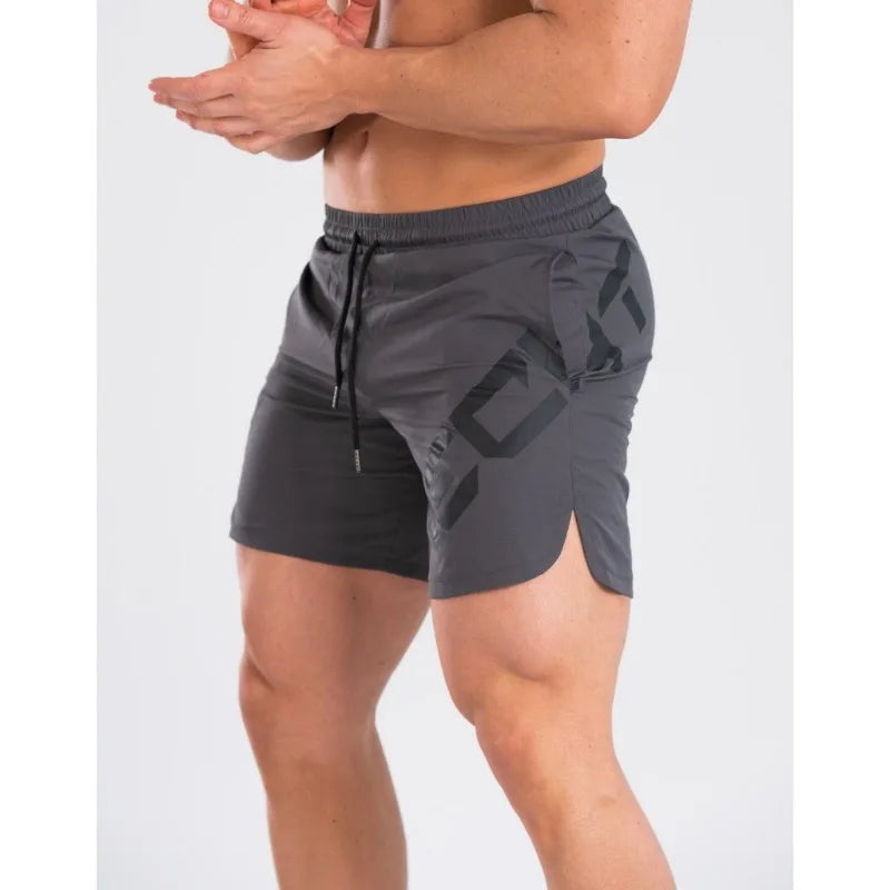 Apex Ritual – メンズ 夏用 ジム フィットネス スキニー カジュアル ショートパンツ – 速乾性 バスケットボール ジョガー スウェットパンツ