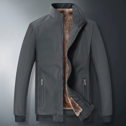 Men Windbreaker Streetwear Winter Fleece Jackets Plus Size 6XL 7XL 8XL Thicken Warm Varsity Jacket Coat For Men Parkas Overcoats
