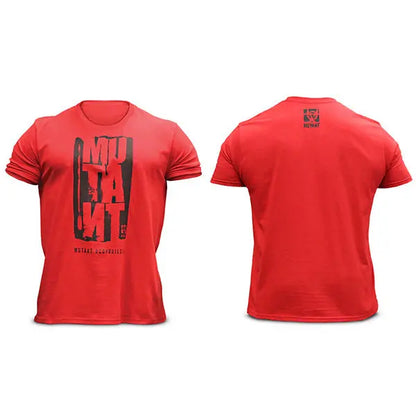 Apex Ritual – メンズ伸縮性丸首フィットネスTシャツ – 通気性コットン トレーニング スポーツTシャツ
