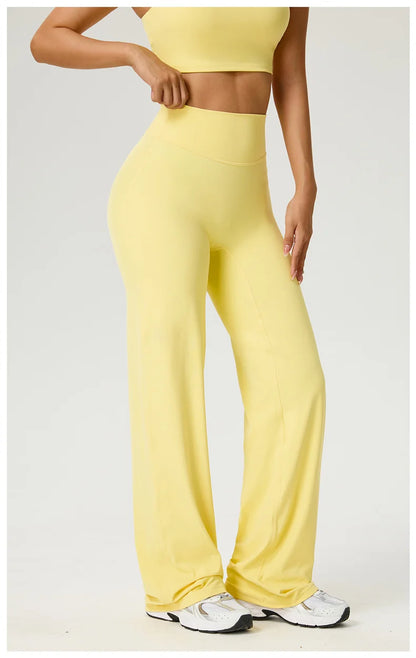 Women's Workout Wide-Leg High-Waist Leggings