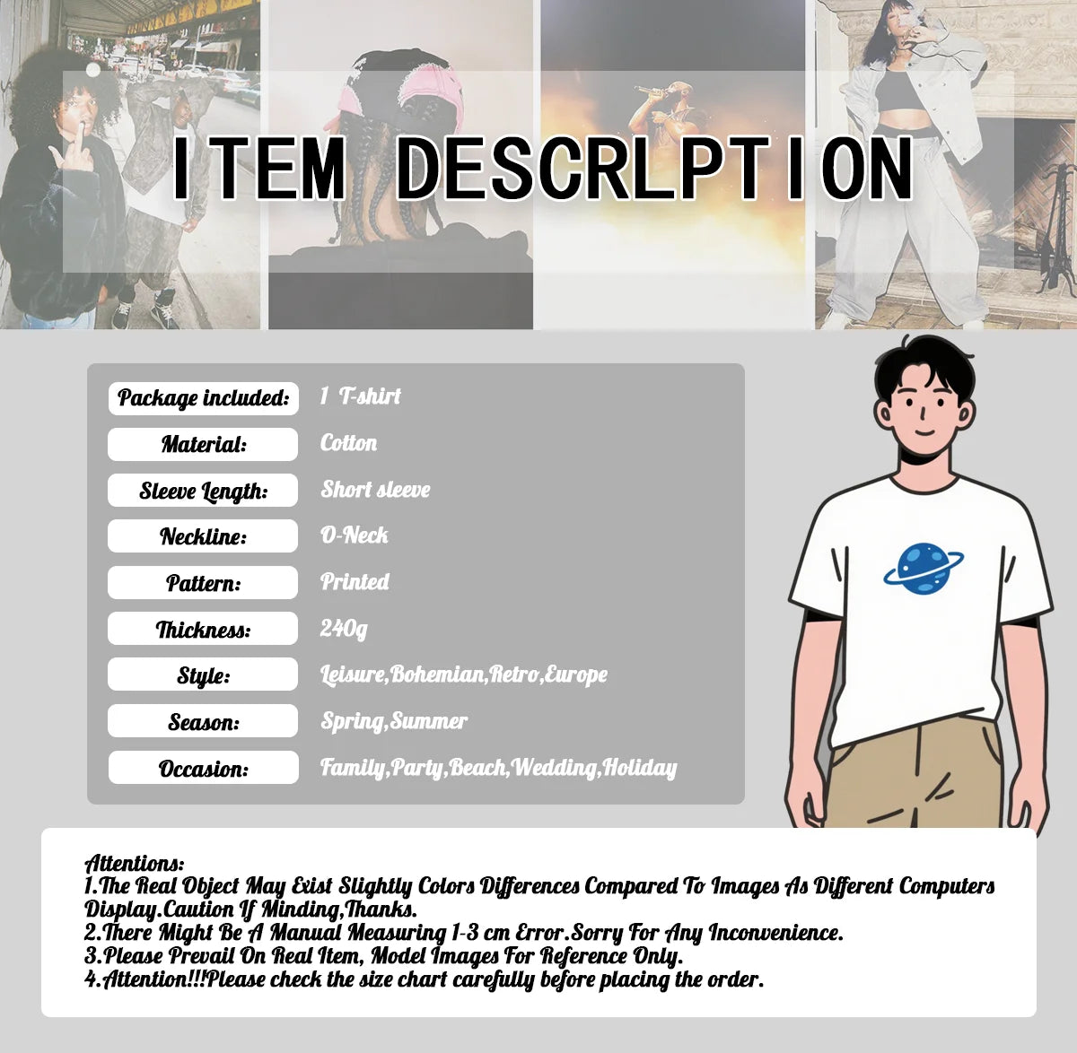 T-shirt Gym Short Sleeve O-neck No-Pain No Gain Fitness Washed Acid Tops Outfits High Quality Men's Clothes 2025 Oversized