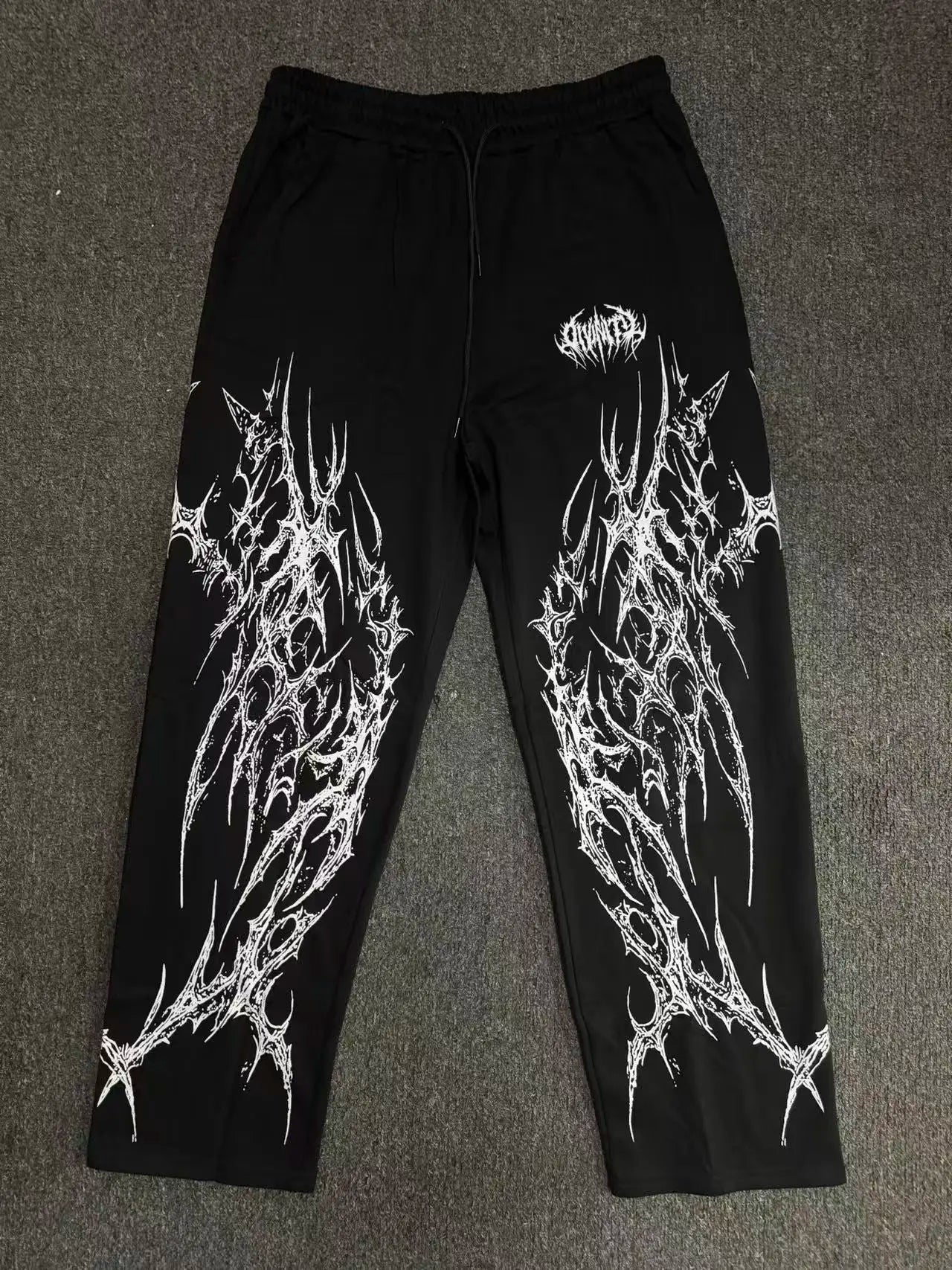 BREATHEDIVINITY Men's Sports Pants - Jogging Sports Fitness Print Casual Straight Leg Long Pants