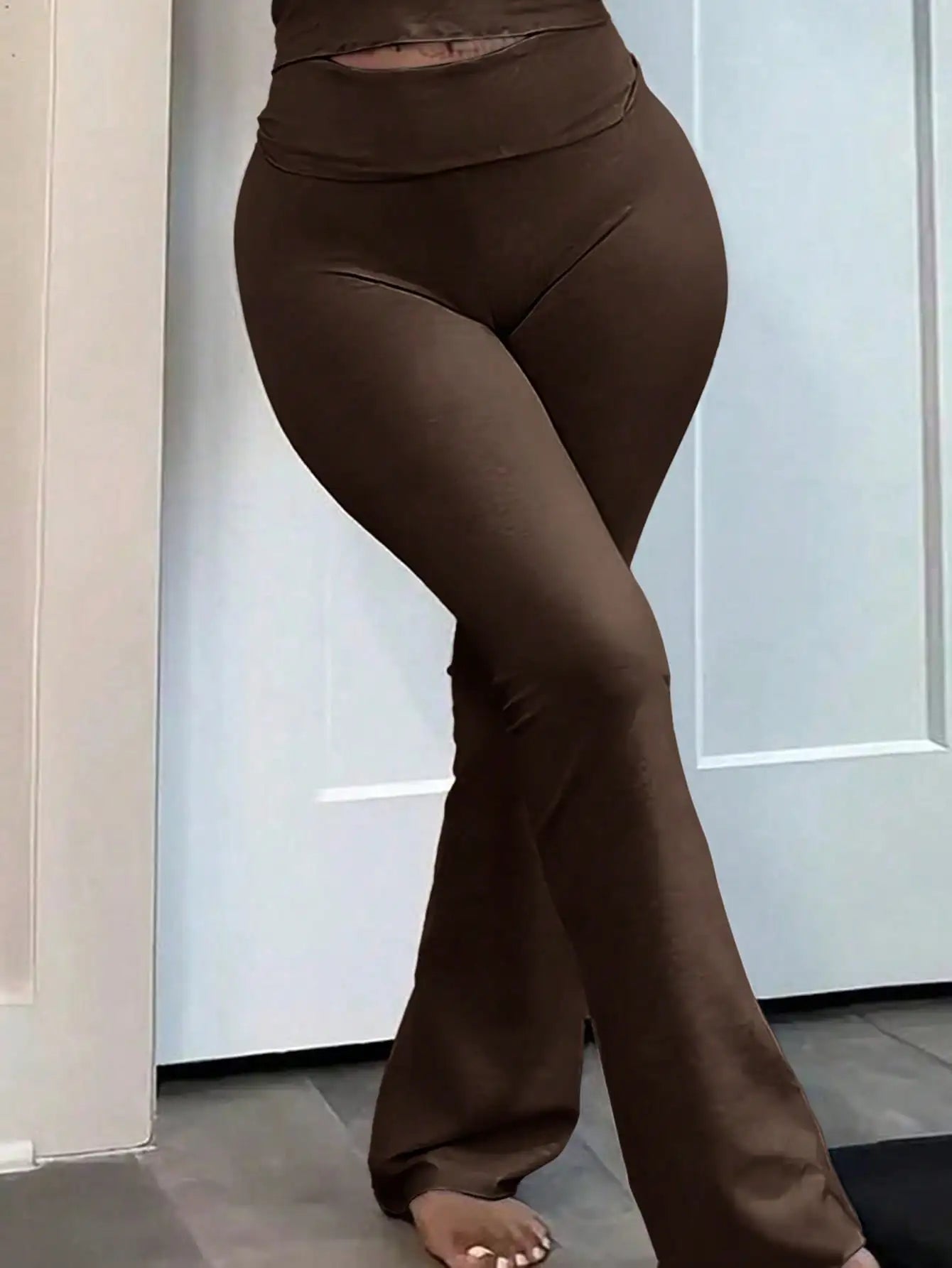 Women's Workout Wide-Leg High-Waist Yoga Pants