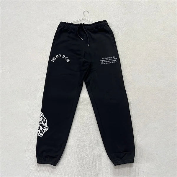 DARC SPORT ankle-length sweatpants, American-style fleece pants, fall/winter fitness training pants, men's and women's matching