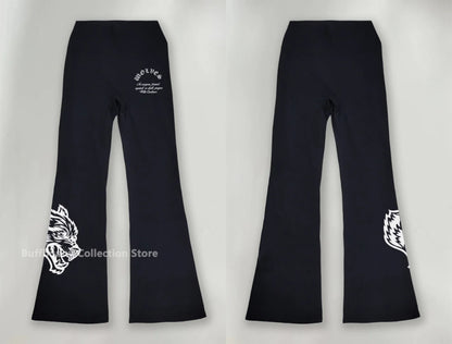 DARC SPORT Yoga Flare Pants - Summer Quick-Drying Wide Leg Pants with Tight Fit, High Waist, Show Long Legs, Sporty and Casual P