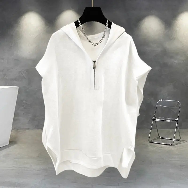 Korean Large Size Casual Sports Shorts Single Piece/suit Men Trend All-match Fashion Straight Leg Loose Half Pants Streetwear