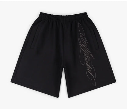 Men Casual White Shorts Minimalist Loose Fit Print Breathable Summer 2025 Fashion Comfort Lightweight Beach Gym Outdoor