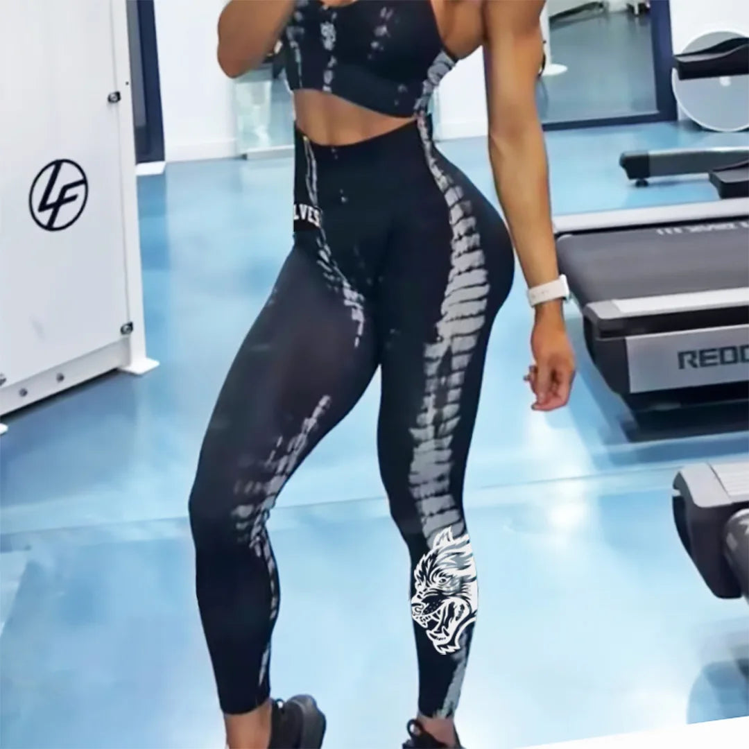 Darcsport Fitness Yoga Pants - Seamless Thigh Lift High-Waist High-Polish Fitness Pants for Women with Good Elasticity