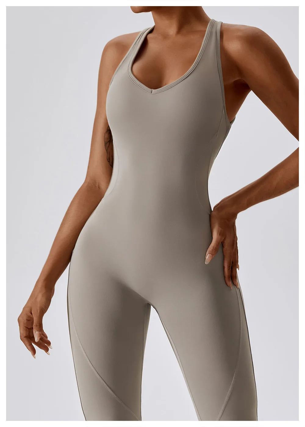 Apex Ritual – Women's One-Piece Gym Jumpsuit – Stretch Sports Bodysuit
