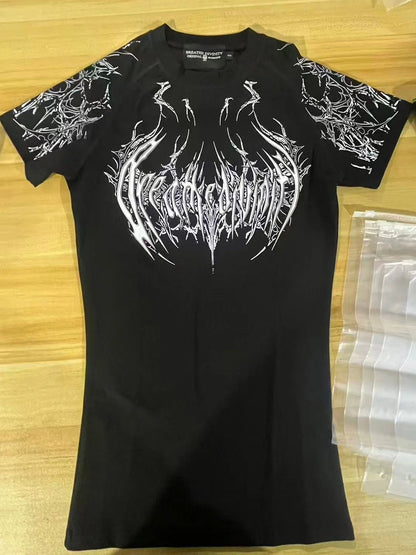 Breathedivinity Fitness Compression High-Elastic Training Short-Sleeved Quick-Dry T-Shirt