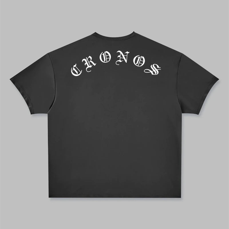 Women's CRONOS Oversized Cotton Workout T-Shirt