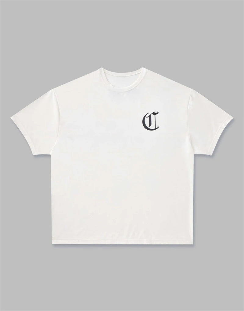 Women's CRONOS Oversized Cotton Workout T-Shirt