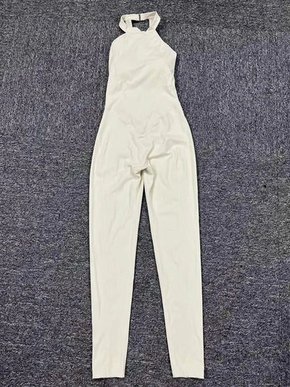 Women's Workout Coffee Jumpsuit