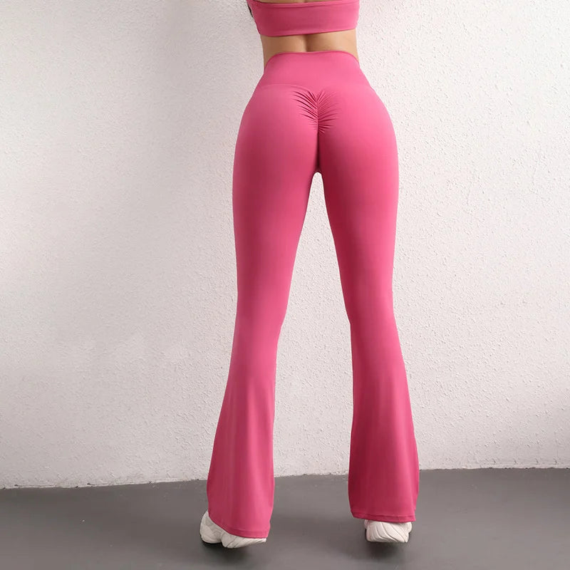 Women's Workout Wide-Leg Slim Fit Yoga Pants