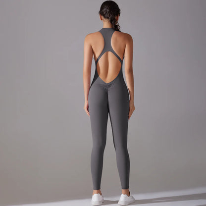 Apex Ritual – Women's Tummy-Control Sports Bodysuit – Yoga & Gym One-Piece