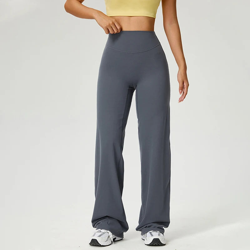 Women's Workout Wide-Leg High-Waist Leggings