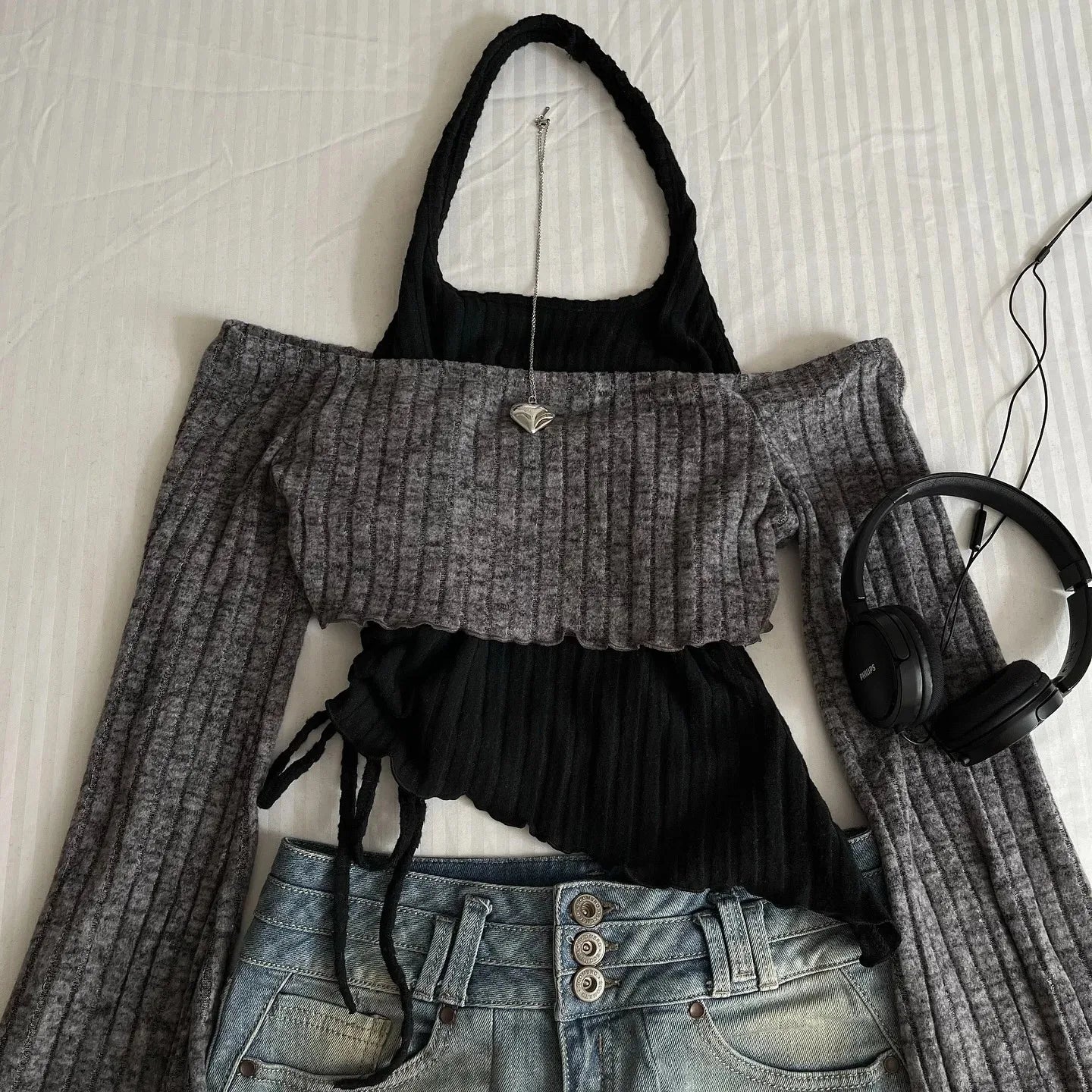 Aesthetic Gothic Floral Print Baggy T Shirts Emo Y2k gothic Grunge Graphic - APEX RITUAL women's tops
