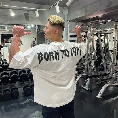 Apex Ritual – メンズ ゆったりフィット サマー スポーツ Tシャツ – フィットネス バスケットボール 半袖 韓国スタイル